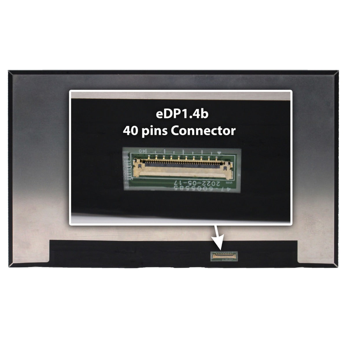 New Replacement For NE140QDM-N41 14.0'' Replacement LCD Screen Display Panel 2560x1600 90Hz 40Pins