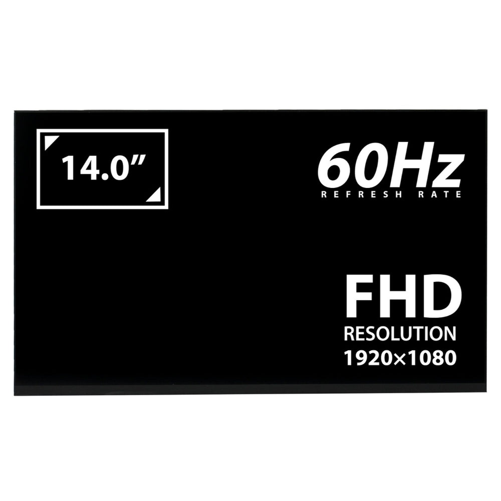 Replacement for BOE NV140FHM-T02 14.0" 1920x1080 LED LCD IPS On-Cell Touch Laptop Screen 40Pin