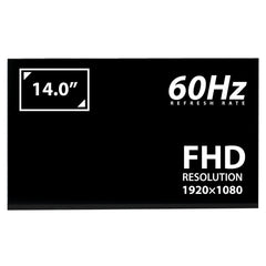 Replacement for BOE NV140FHM-T02 14.0