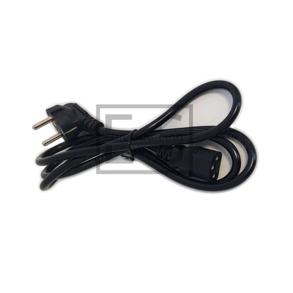 C13 IEC Kettle to European 2 pin Round AC EU Plug Power Cable Lead Cord PC