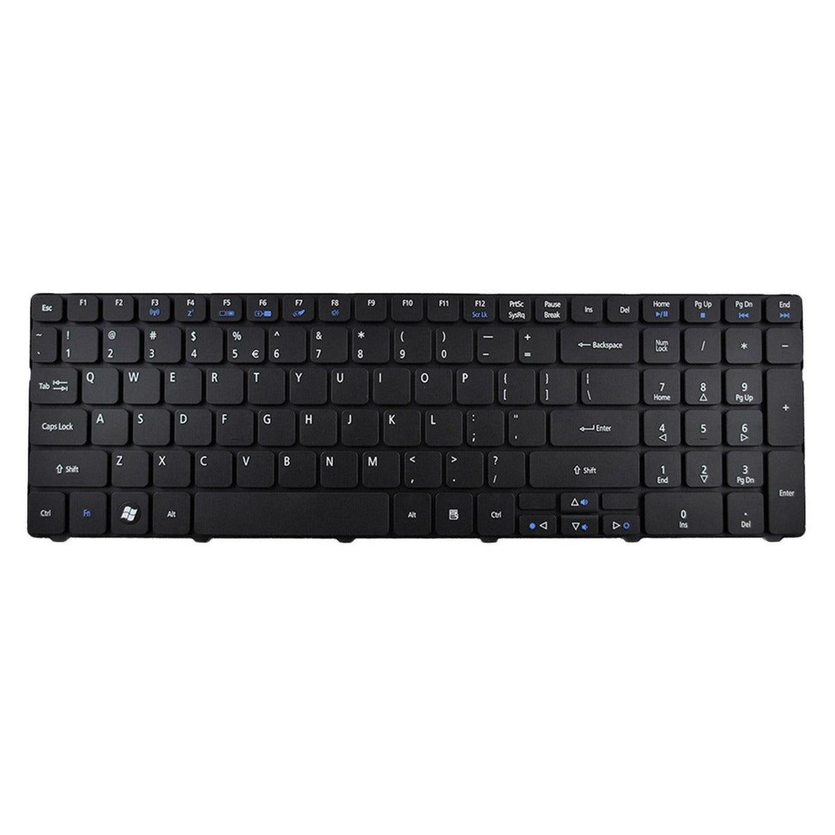 New Replacement For Acer Aspire E1-530 Black US Layout Keyboard Compatible with Acer Aspire 5740G-334G64MN