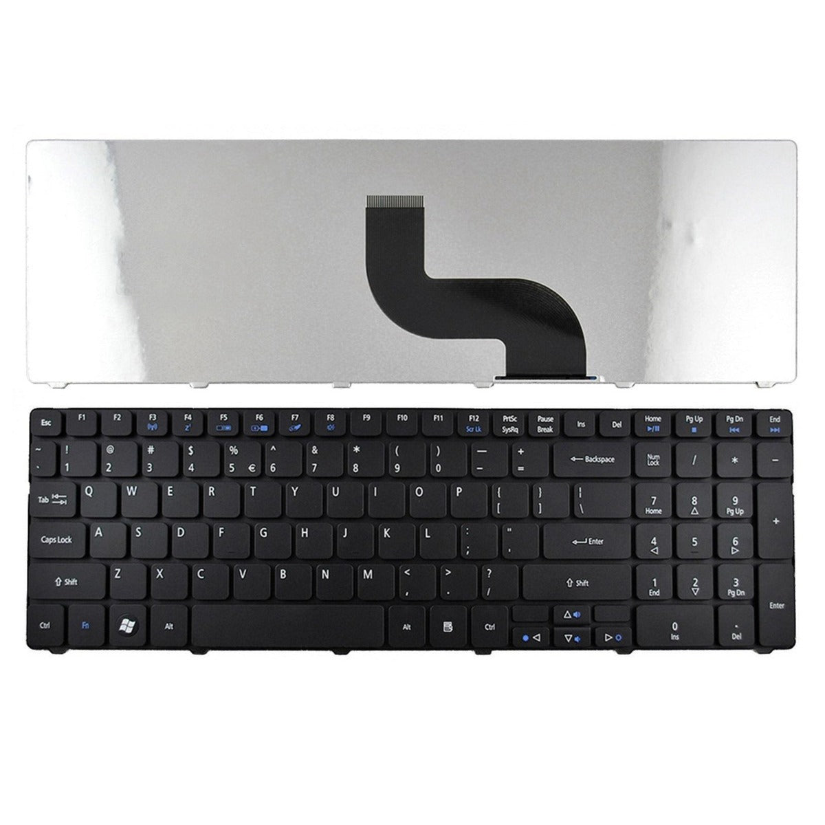 New Replacement For Acer Aspire E1-530 Black US Layout Keyboard Compatible With Acer Aspire 5736G