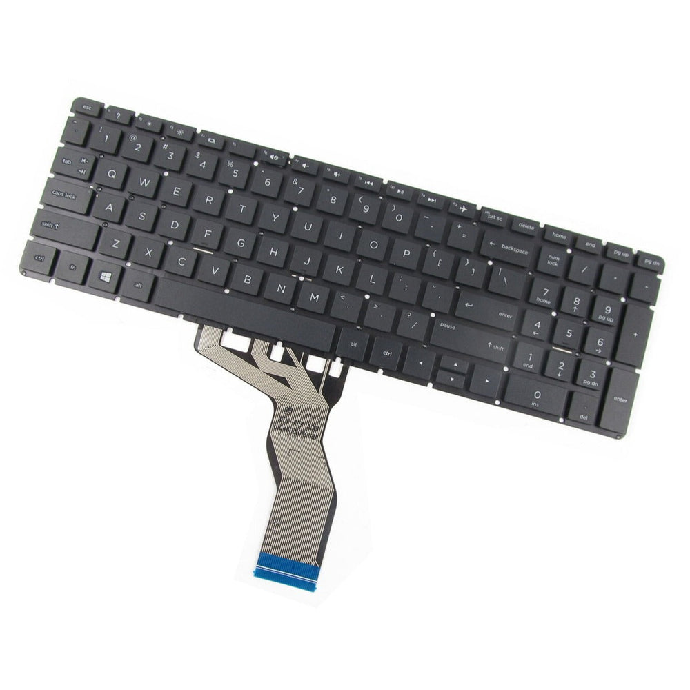 New Replacement For HP 15-BS Black US Laptop Non-Backlit keyboard Compatible With HP 15-BS158SA