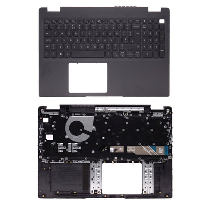 For Dell Latitude 15 3510 (Type P101F) Palmrest UK Layout Non-Backlit Replacement Keyboard Black