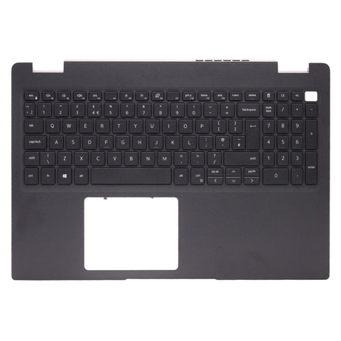 For Dell Latitude 15 3510 (Type P101F) Palmrest UK Layout Non-Backlit Replacement Keyboard Black
