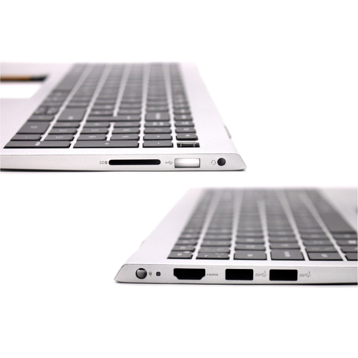 Genuine 15.6" Dell Inspiron 15 3510 3511 3515 Palmrest UK Layout Backlit Keyboard Silver 00GTPK