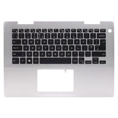 Genuine Dell Inspiron 5482 5491 CTPK0 41KVJ 9294M Palmrest UK English Keyboard Silver Non-backlit