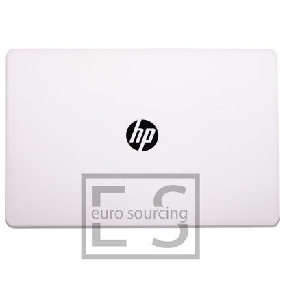 New Compatible For HP 15-BS 15T-BS 15-BW 15Z-BW 250 G6 255 G6 LCD Back Rear Lid Cover White - With Frame