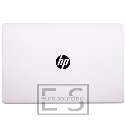 HP 15-BS051OD LCD Back Rear Lid Cover White Without Frame Replacement Lid Cover