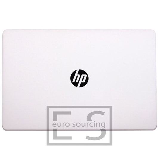 HP 15-BS150SA LCD Back Rear Lid Cover White Without Frame Replacement Lid Cover