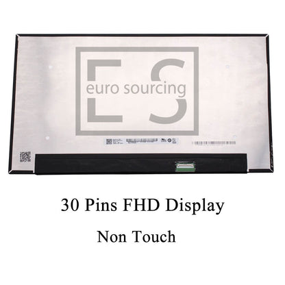 New Replacement for N156HCA-E5B REV.C1 15.6" LED LCD FHD IPS Display 30 Pins Screen Matte Panel Compatible With LP156WFC (SP)(B1)