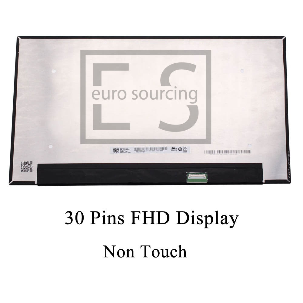 New Replacement for N156HCA-E5B REV.C1 15.6" LED LCD FHD IPS Display 30 Pins Screen Matte Panel Compatible With DELL P106F001