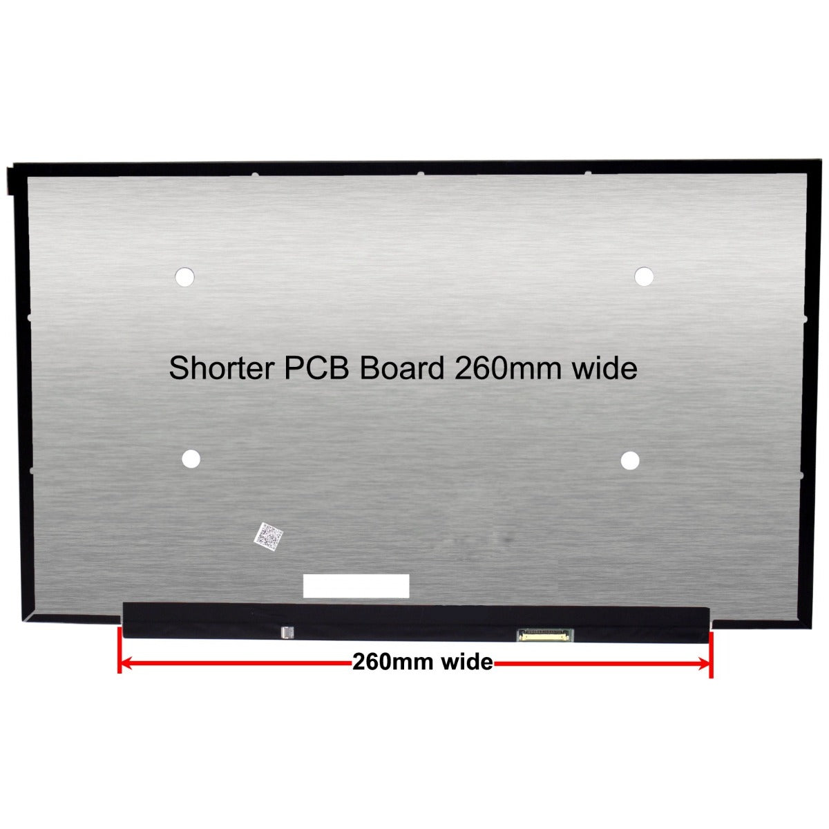 Replacement For NT156WHM-N43 NT156FHM-N43 15.6" LCD With smaller PCB 260MM Screen FHD Non-IPS Display Panel Compatible With NV156FHM-N4S