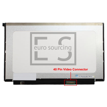 Replacement For NV156FHM-T0E 15.6" LED LCD IN-Cell Touch Screen FHD 40Pin Matte Display Panel