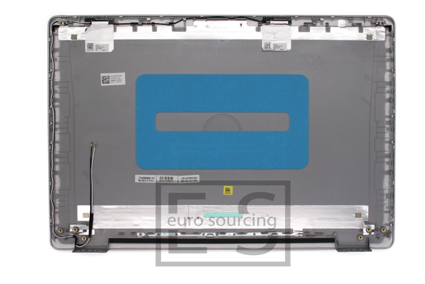 Genuine Dell Inspiron 15 5593 New LCD Back Cover Lid 032TJM 32TJM Silver Compatible With DELL INSPIRON 15 5593