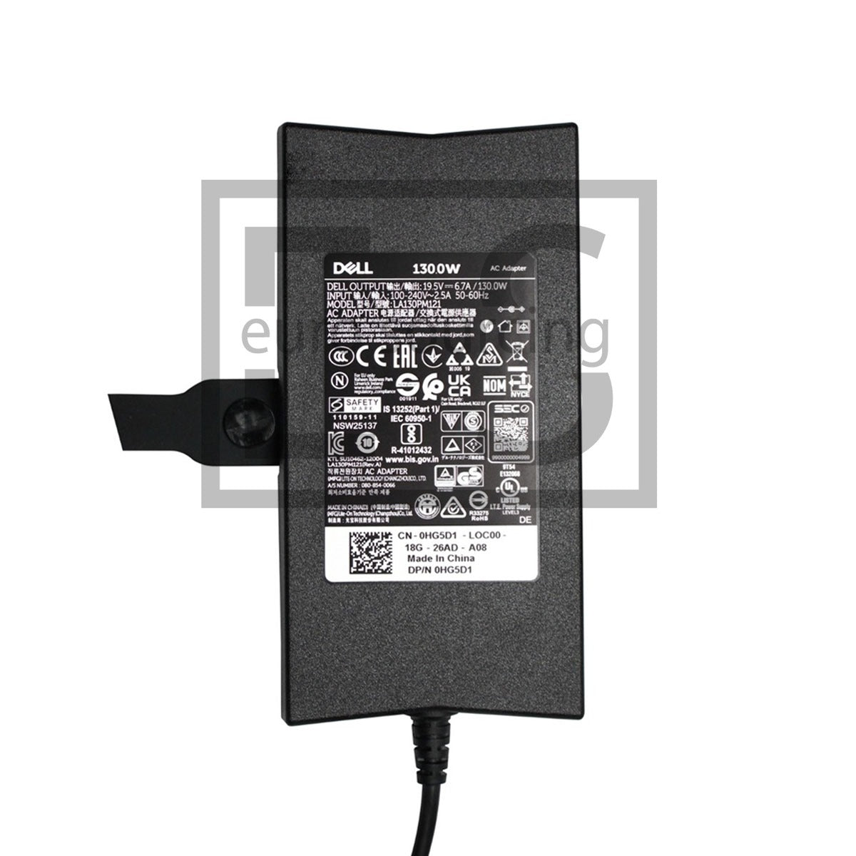 Replacement For Dell AC Adapter 19.5V 6.7A 130W 7.4MM X 5.0MM PA4E