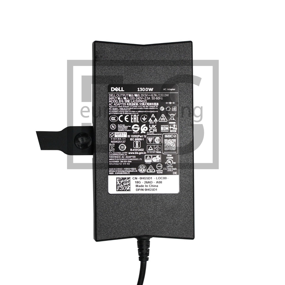 For Dell AC Adapter 19.5V 6.7A 130W 7.4MM X 5.0MM PA4E Compatible With DELL PRECISION M20