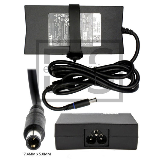 For Dell AC Adapter 19.5V 6.7A 130W 7.4MM X 5.0MM PA4E Compatible With DELL 450-19103