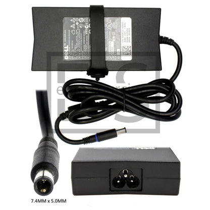 For Dell AC Adapter 19.5V 6.7A 130W 7.4MM X 5.0MM PA4E Compatible With DELL ALIENWARE M15 R2