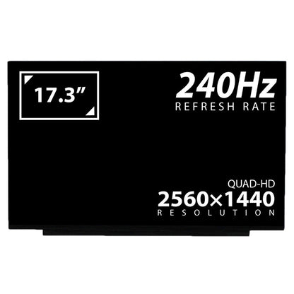HP Omen 17-DB0004NI 17.3" 240Hz QHD IPS LED LCD Laptop Replacement Screen