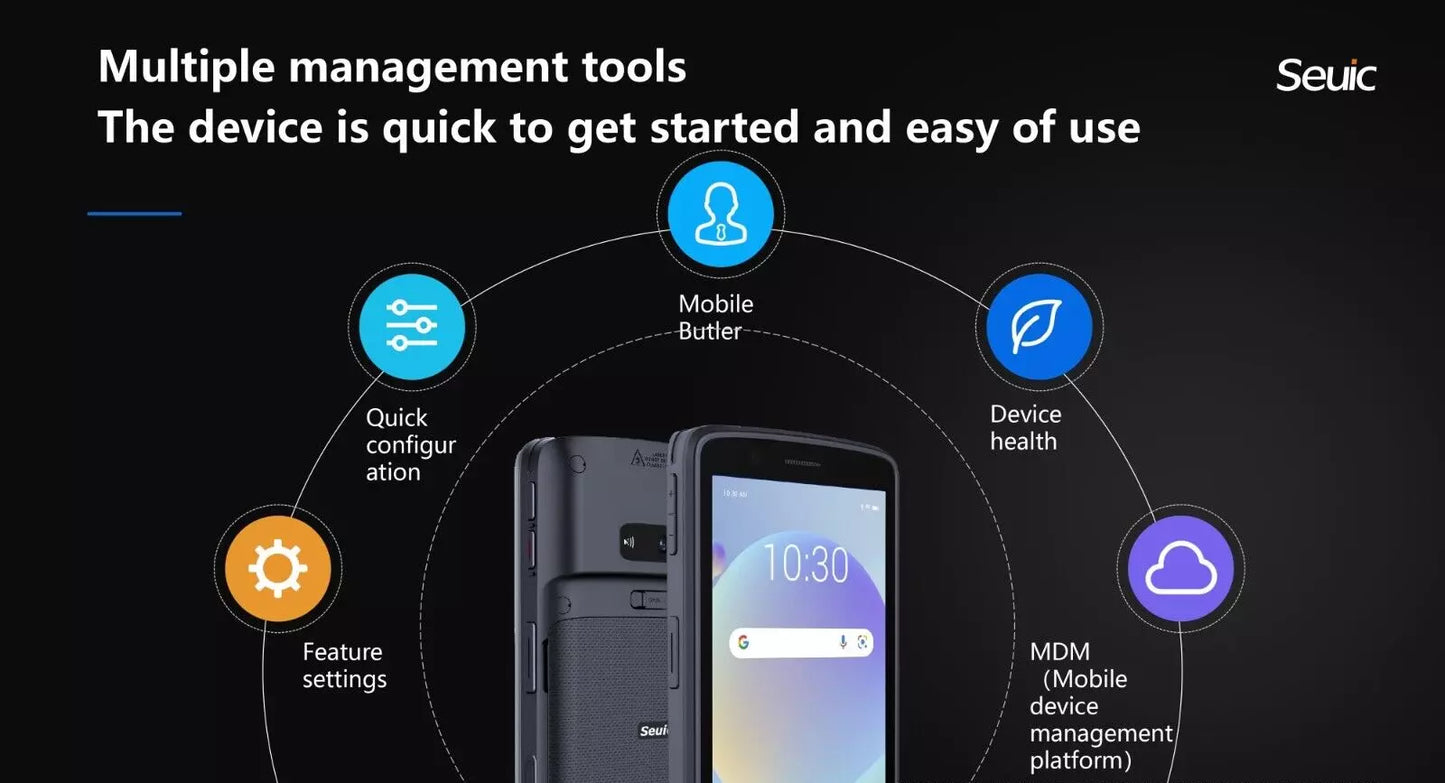 CRUISE2-Portable Barcode Scanner, PDA Terminal Android Touch Mobile Computer