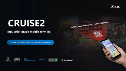 CRUISE2-Portable Barcode Scanner, PDA Terminal Android Touch Mobile Computer