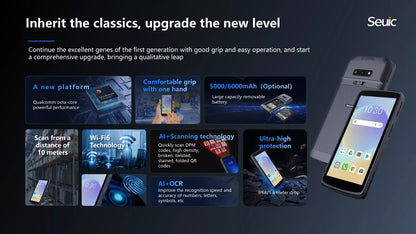 CRUISE2-Portable Barcode Scanner, PDA Terminal Android Touch Mobile Computer