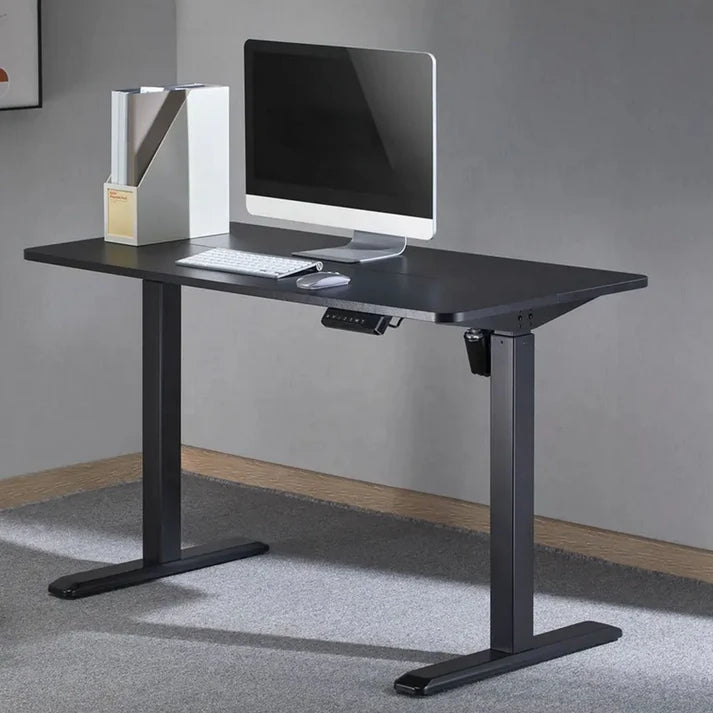 Sit to Stand Table Electric Height Adjustable Computer Single Motor Standing Desk Frame with Splice Board